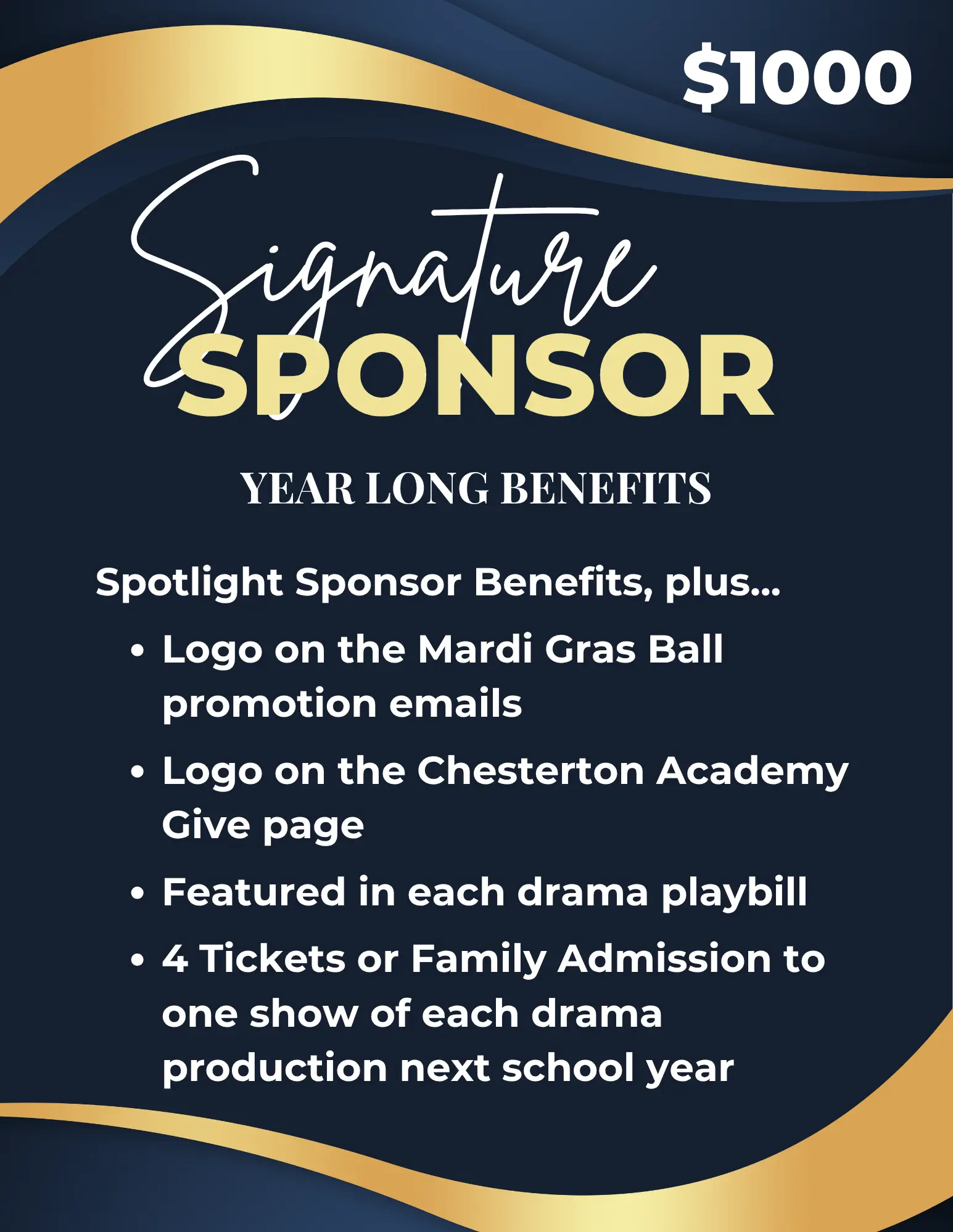Sponsorships 2025