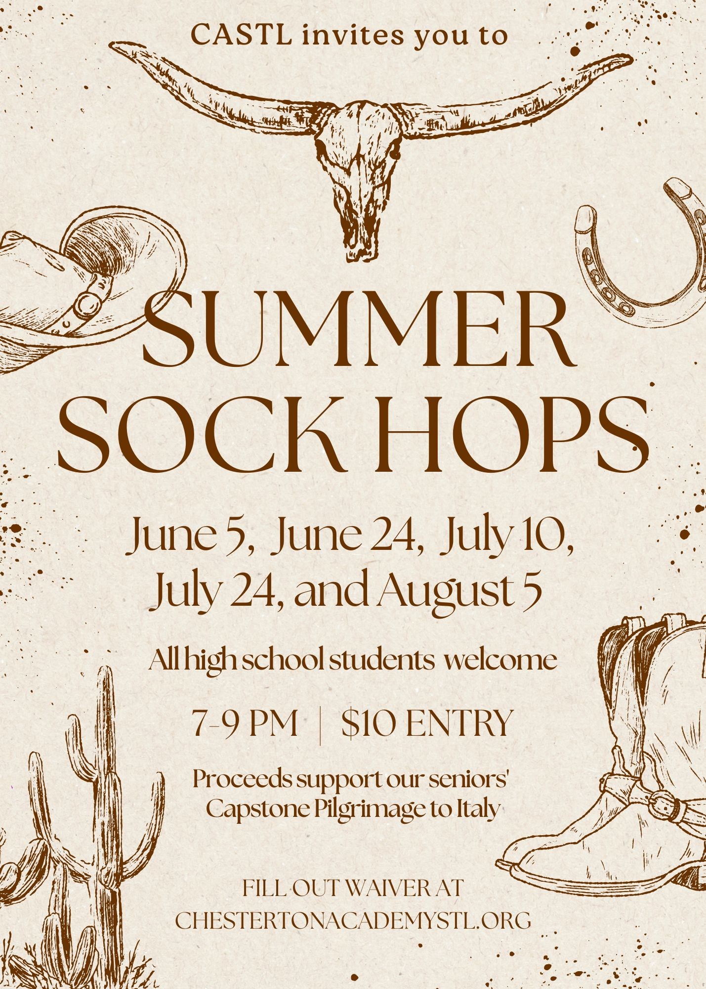 Summer Sock Hops 2025